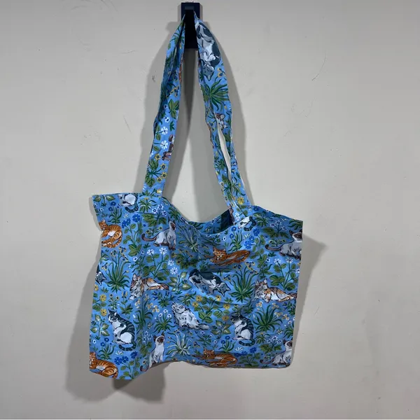 NWOT Printfresh brand "Must Love Cats" multicolor purse bag tote - Image 7