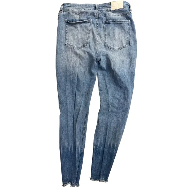 Pistola Aline High Rise Button Fly Distressed Skinny Jeans – Size 30 - Image 2