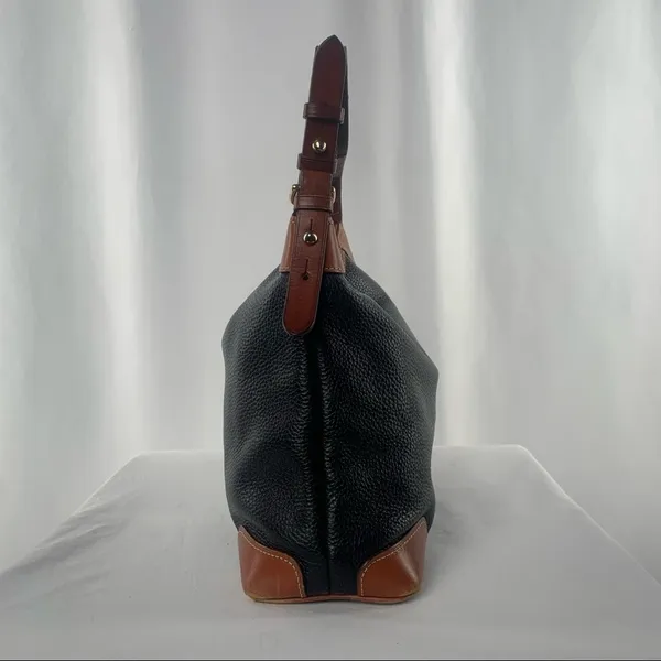 Dooney & Bourke Pebble Grain Hobo‎ Bag in Black - Image 5