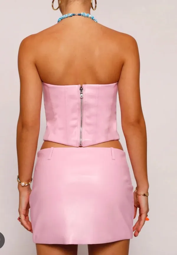 Tiger Mist Pink Cayenne Skirt - Image 2