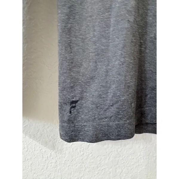 Fabletics Musetta Seamless Long Sleeve Performance Top Gray Size Small - Image 5