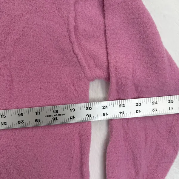 Aritzia Wilfred‎ Free Hush Knit Pink V-Neck Pullover Sweater Small Knitwear - Image 2