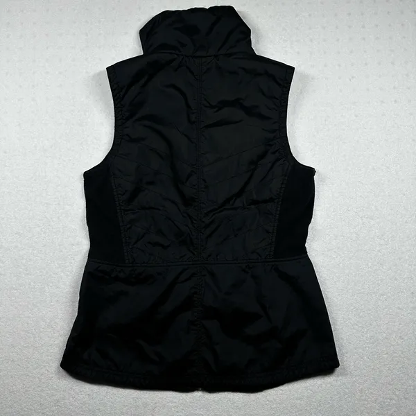 Columbia Black Puffer Vest Women’s Small Full Zip Lightweight Outdoor - Image 6