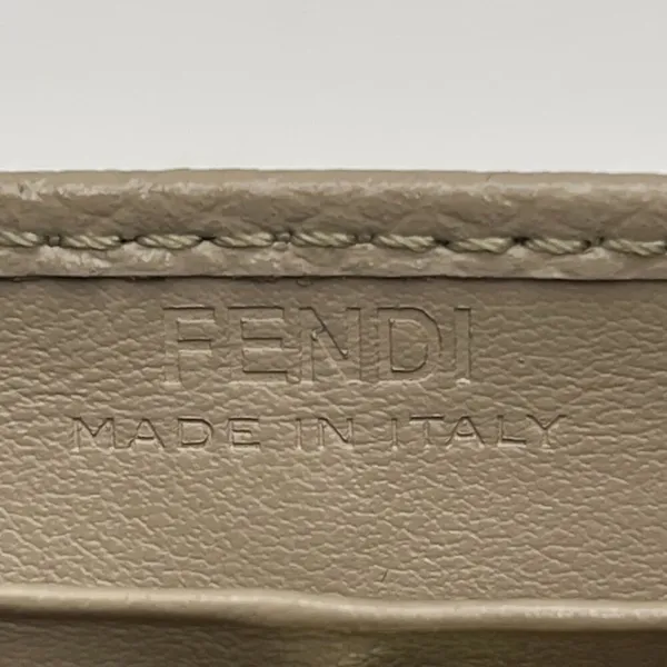 Fendi Vitello Cruise F is Fendi Continental Envelope Wallet Tortora - Preowned - Image 9