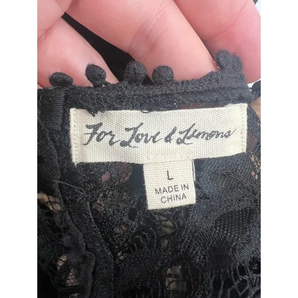 For‎ Love & Lemons Emerie Cutout Dress L - Image 6