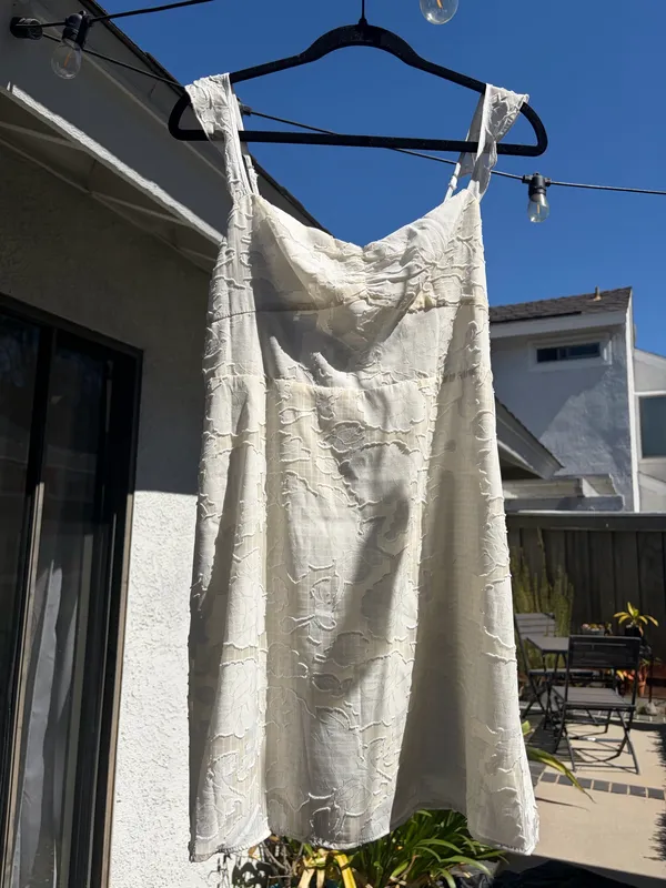 Nectar Clothing Cream Mini Dress NWT - Image 2
