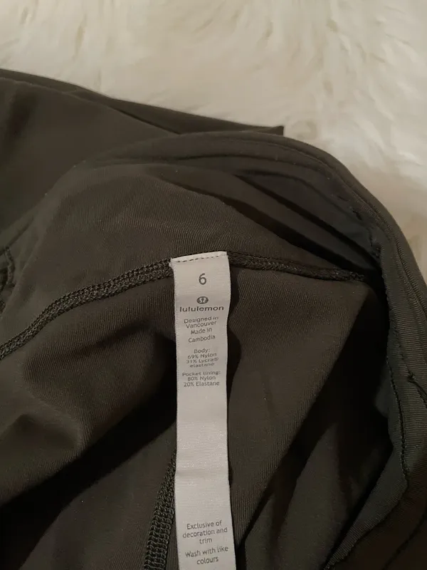 Lululemon Speed Up Tight (Luxtreme, 28" Inseam), Dark Olive great condition - Image 14