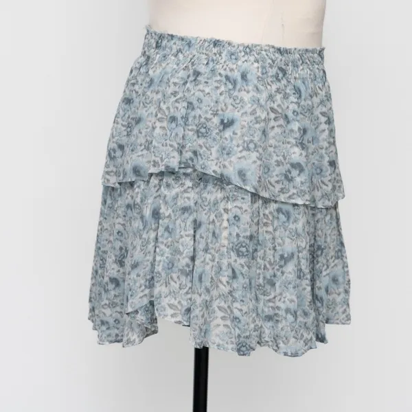 Loveshakfancy - Floral‎ Ruffle Mini Skirt - Image 4