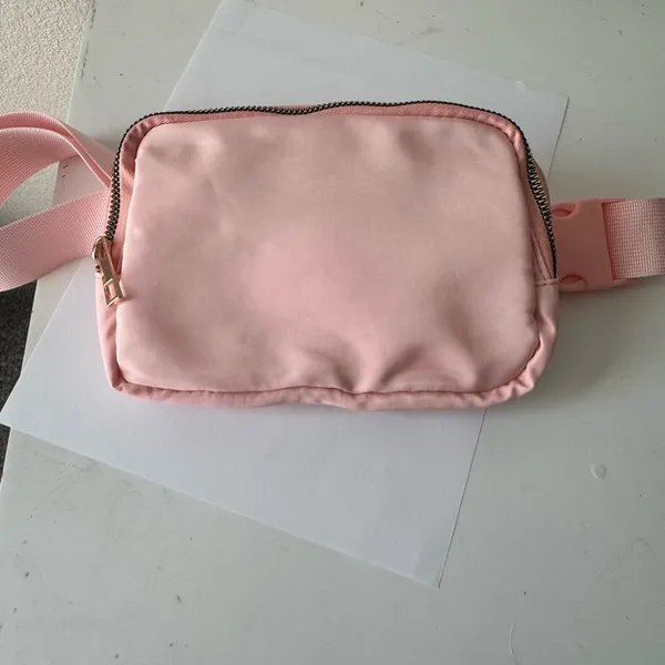 Stylish Pink and Brown Women's Bag - Image 9