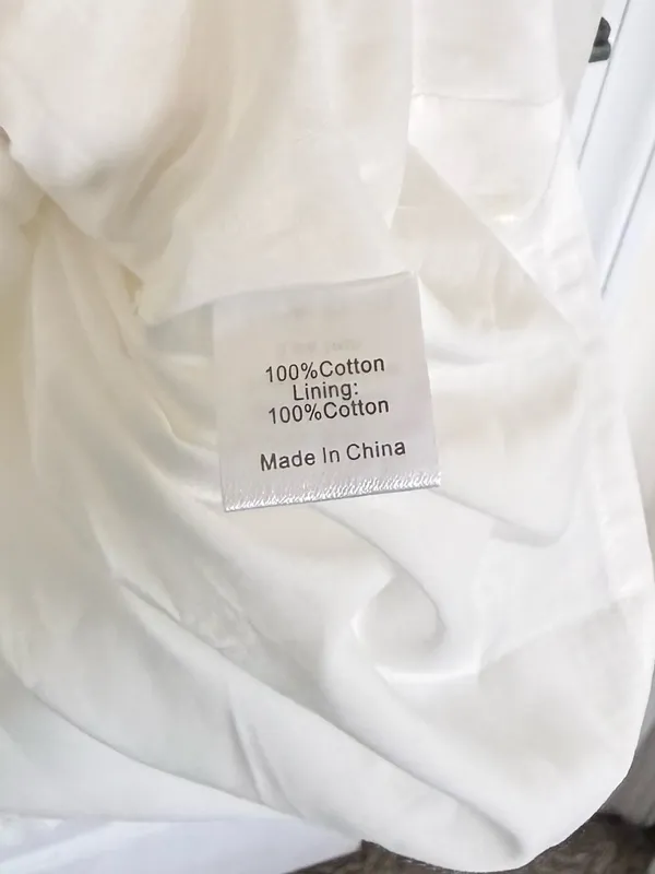 Tuckernuck Clara White Textured Mini Dress - Image 6