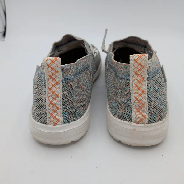 Hey Dude‎ Wendy Halo Azur Coral Knit Slip On Loafers Womens 7 121832112 - Image 5
