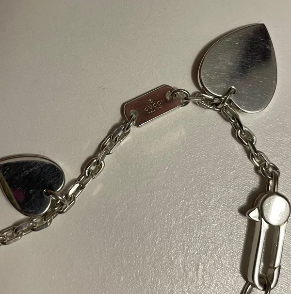 Sterling Silver 925 Trademark Charm Bracelet WI Box - Image 7