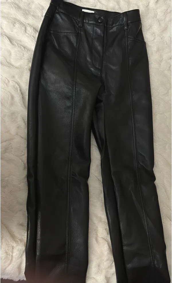 Aritzia Wilfred Leather Pants  - Image 2
