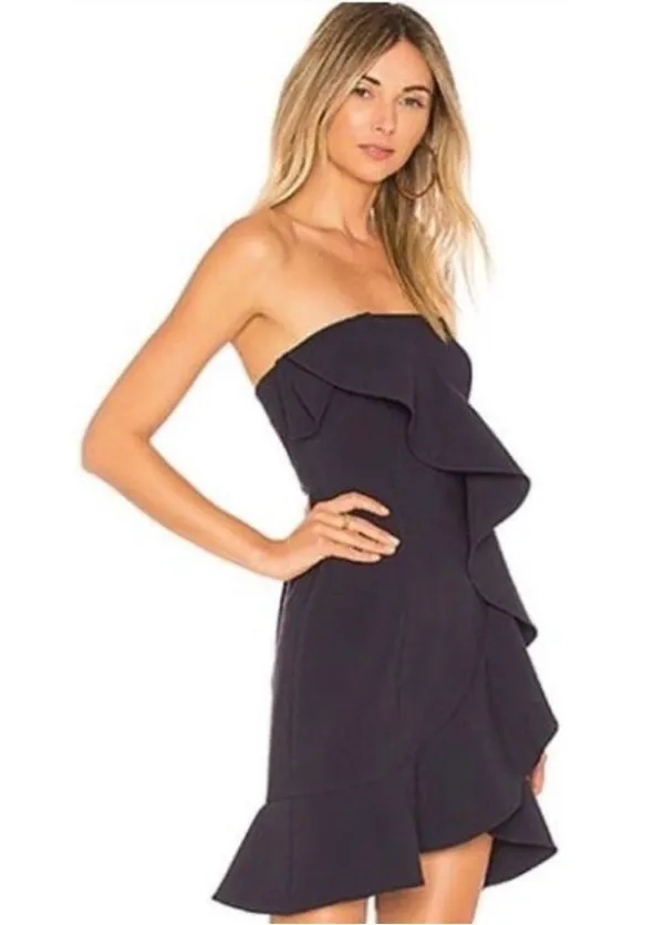 Revolve Likely Monetta Dress in Navy| Size: 4 - Image 3