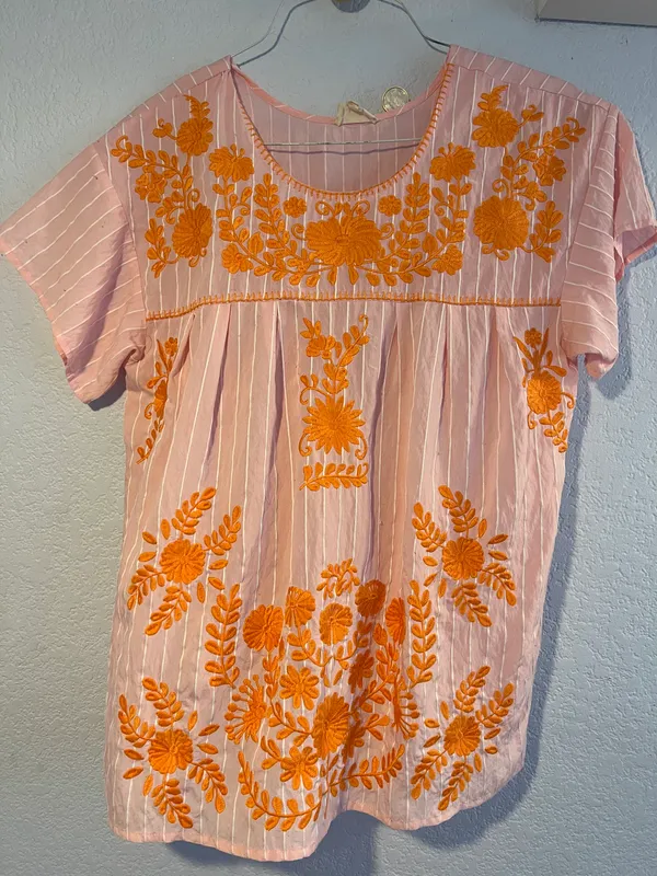 Light Pink Blouse Size L - Image 4