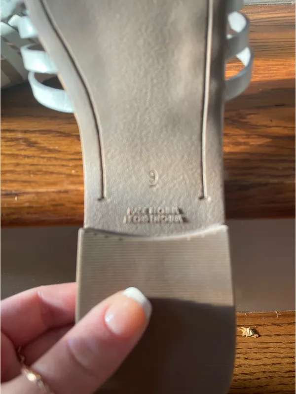 White Old Navy Flats - Image 5