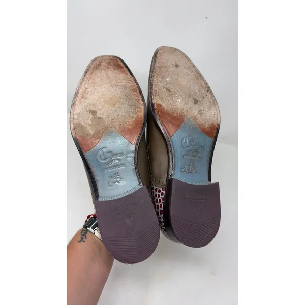 John Fluevog city Angels Damascus classic brogued Oxford sz 10.5 - Image 10