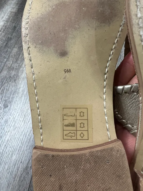 Jack Rogers Gold Sandals - Image 10