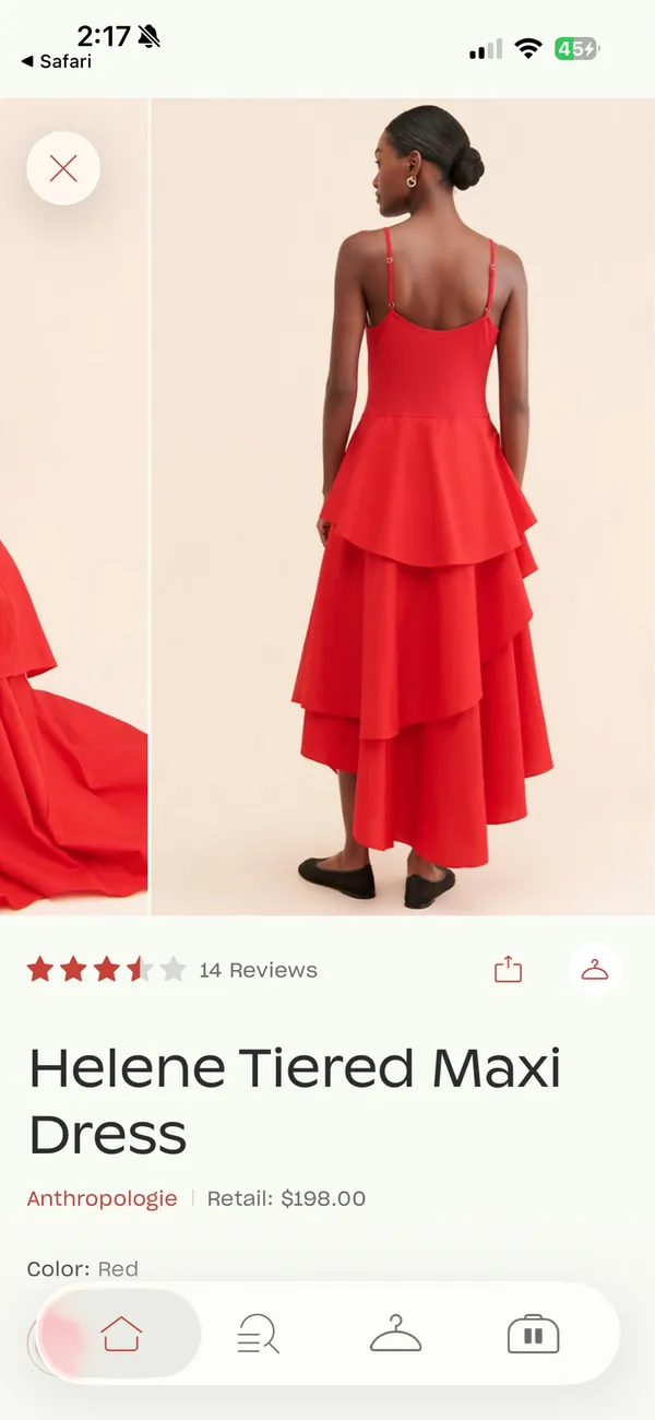 Anthropologie Helene Tiered Maxi Dress - Image 3