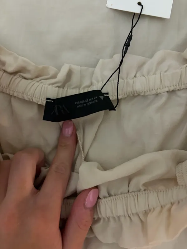 ZARA tied palazzo pants - Image 5
