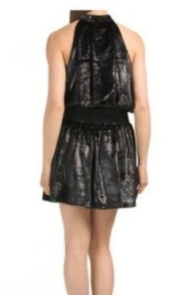 ellin velvet dress black Medium - Image 4