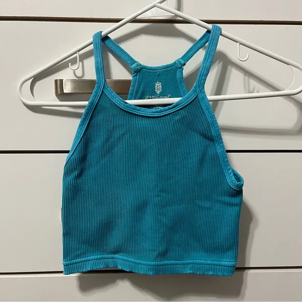 Free People Movement Tropical Teal Happiness Runs/Prajna Set XS/S - Image 2