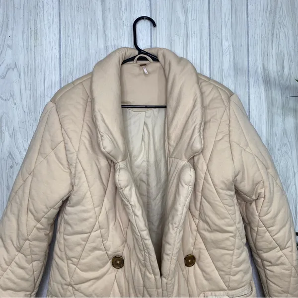 Free People Tawny Pillow Quilted Puffer Jacket size XS Extra Small - Image 5