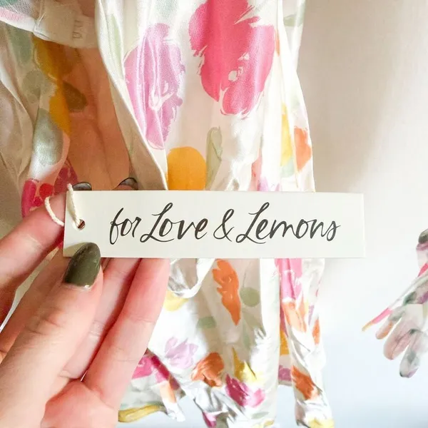 New For Love & Lemons Hazel Mini Dress Size L - Image 9