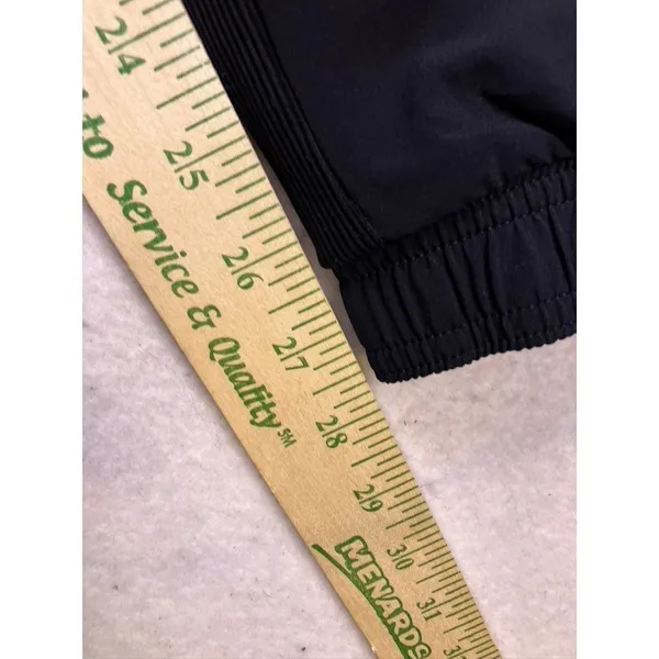 Athleta Brooklyn Lined Jogger Women 8 Black‎ Ribbed Trim Stretch Pants - Image 6