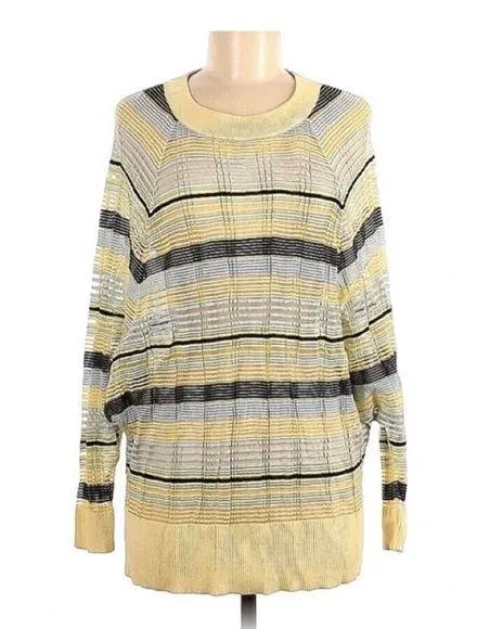 Umgee Pullover Light Weight Long Mesh Sleeve Sweater Size M NWTReg $64 - Image 2