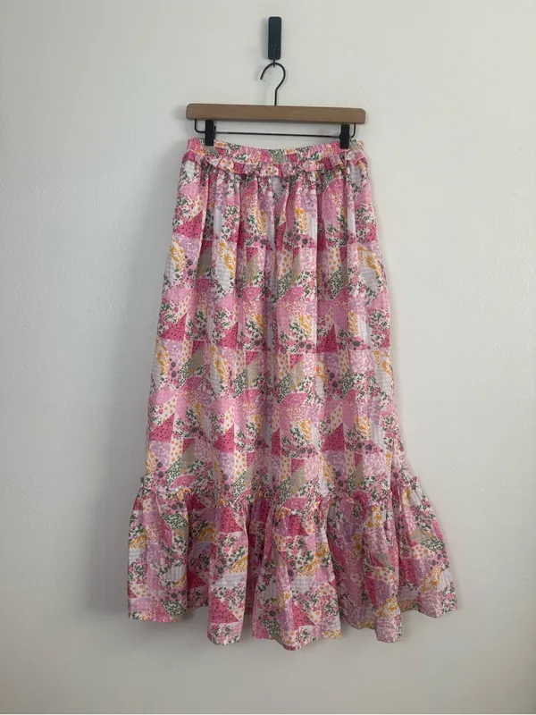 Simply Southern Ophelia Skirt- Multi Floral Quilt Pattern - Image 5