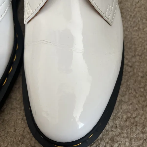 Dr Martens 1461 Patent Leather Lamper Oxford Shoes Womens 10 Lace Up 26754 Rave - Image 4