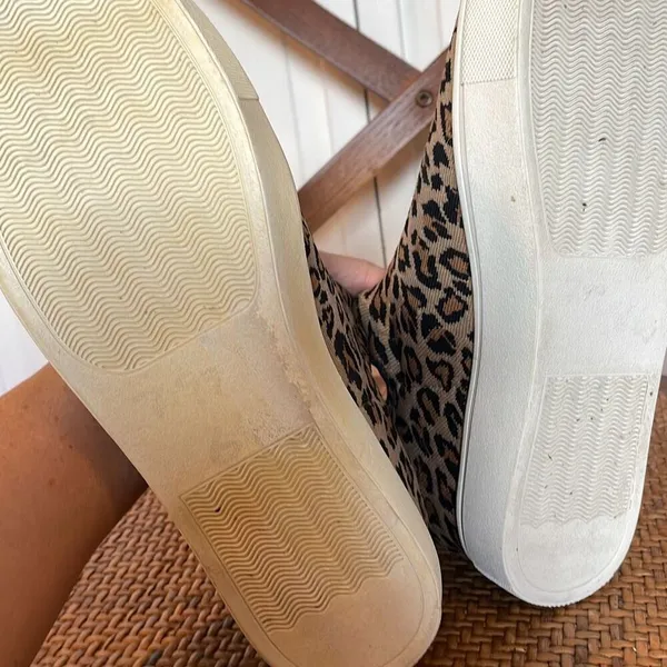 Steve Madden Loxer knit leopard pull on sneaker 8 - Image 6