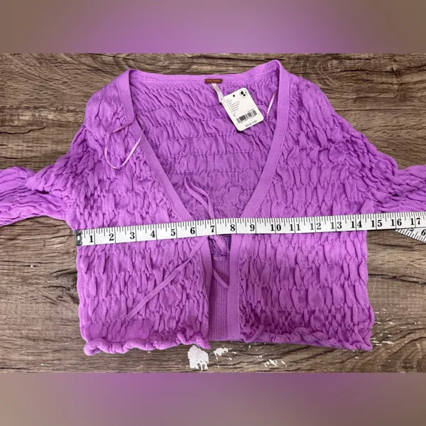 Free‎ People Scrunchy Shrug size small NWT - Image 7
