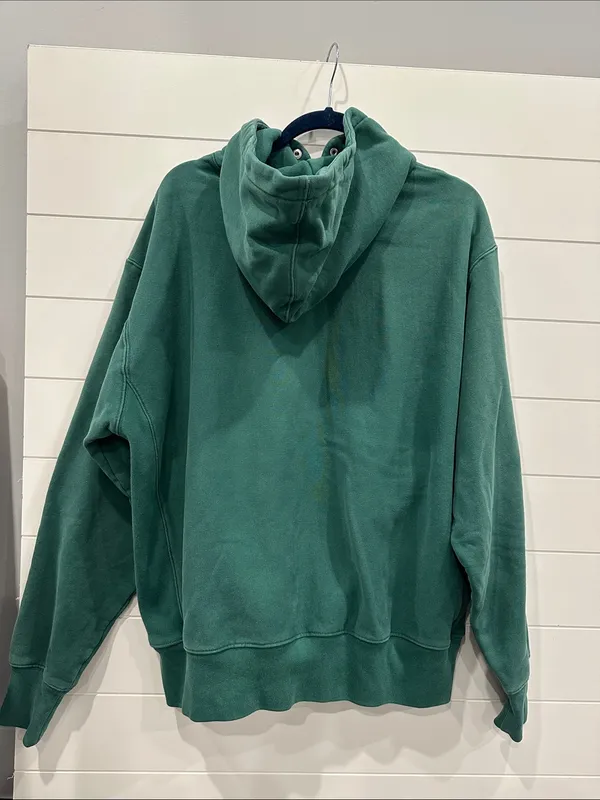 Champion Green Pullover Hoodie with Subtle Logo - Image 3