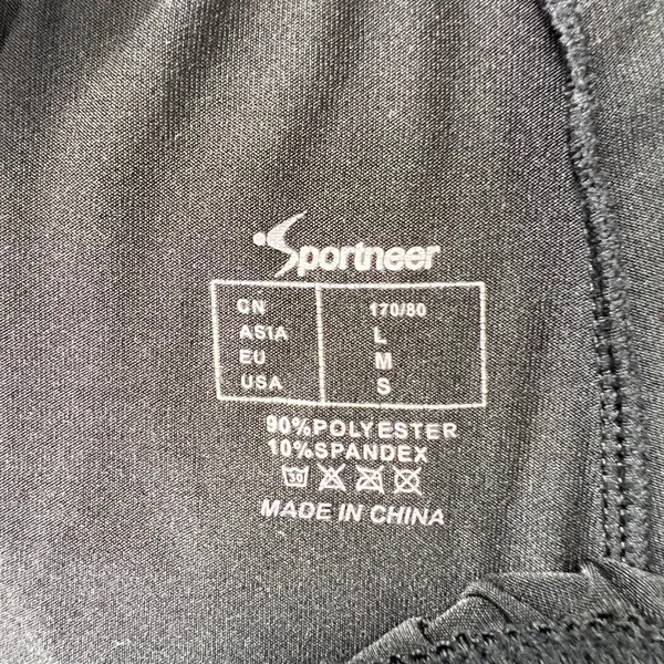 Sportneer Men's Padded Cycling Shorts‎ Black Medium Biking Compression Liner - Image 4