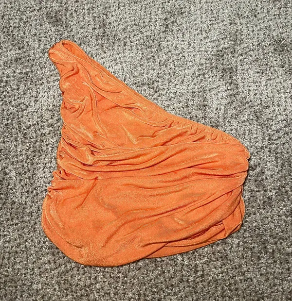 Princess Polly Goddess Crop Orange - Image 2