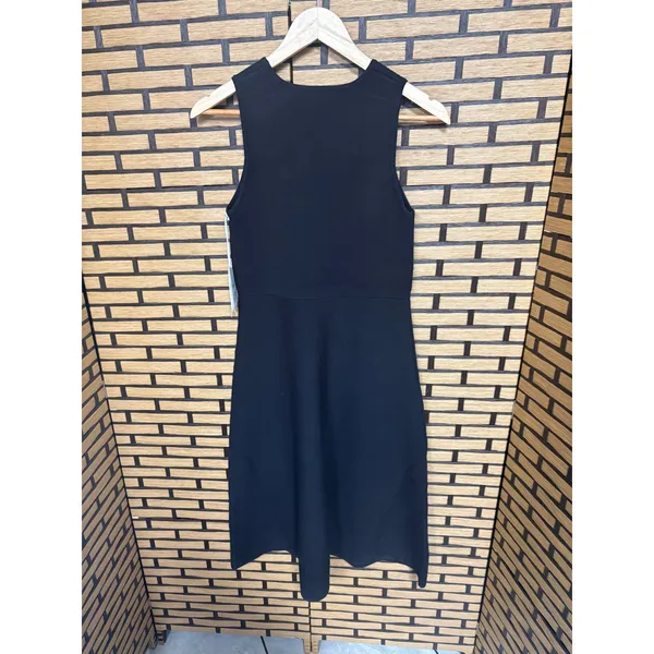 Free Assembly Black Sweater‎ Jeweled Midi Dress Size Small - Image 2