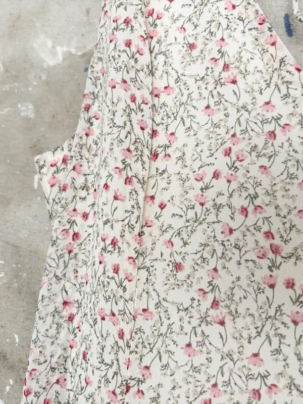 Lulus Your Only Darling Ivory Floral Print Sleeveless Midi Dress - Image 4