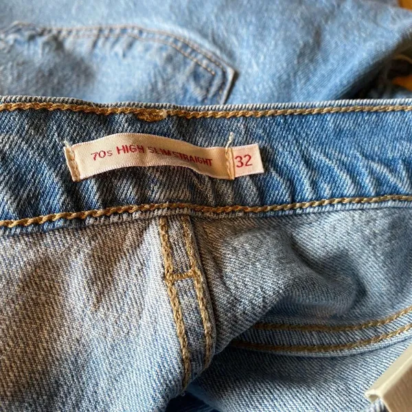 Levi's Jeans - Slim Straight - Blue - Size 32 - Image 3