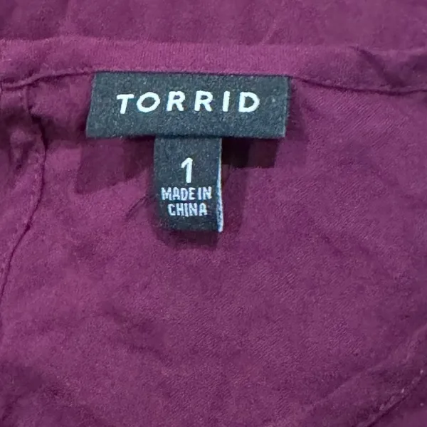 Torrid Lattice Challis Trapeze Dress Women’s XL - Image 3