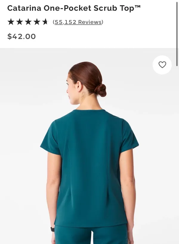 Catarina FIGS Scrub Top - Image 2
