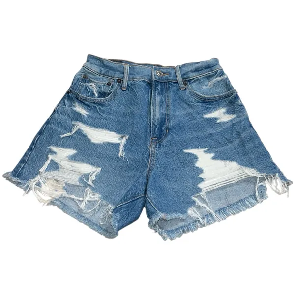 American Eagle Strigid Denim Highest Rise 90s Boyfriend Short - Image 2