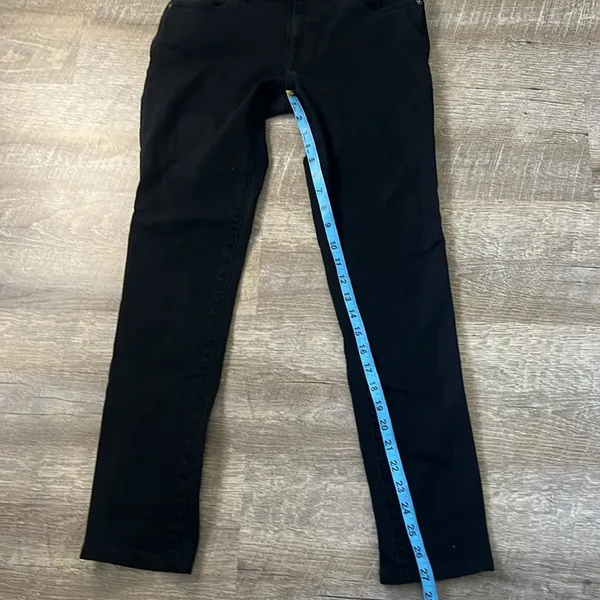 DL1961 Amanda Skinny Black Jeans Size 27 - Image 3
