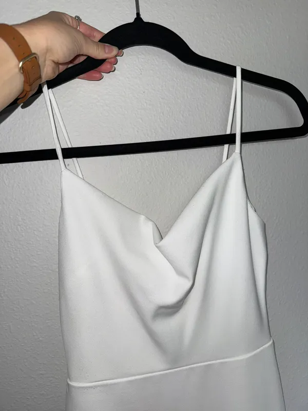 White Beaded Dress - Image 4