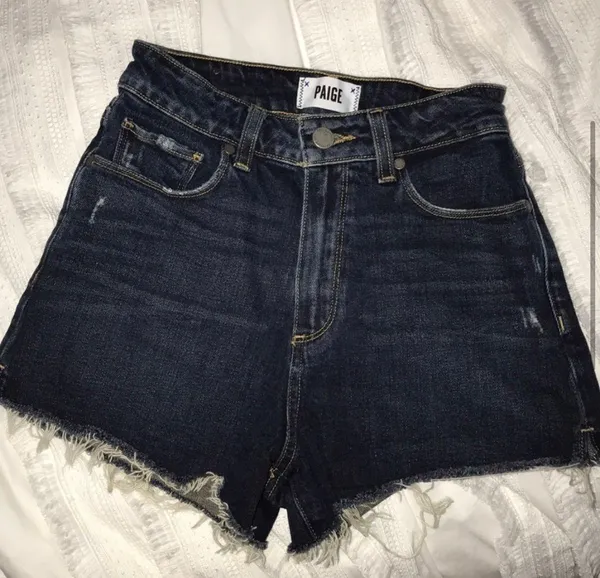 “Margot” high rise denim Shorts - Image 3