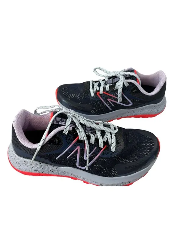 *New Balance Nitrel Running Shoes Womens Size 7.5 Navy Blue Speckled Midsole - Image 6