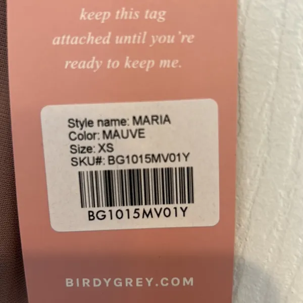 Birdy Grey Mauve Bridesmaid Maxi Dress - Image 9