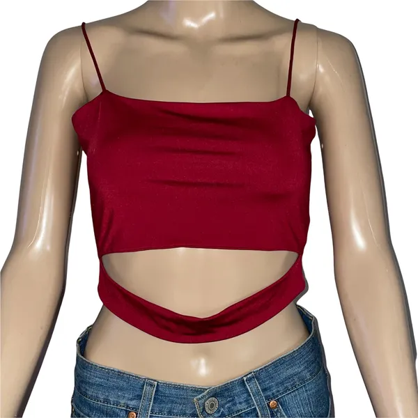 SheIn Cropped Cut Out Cami Top - Image 8