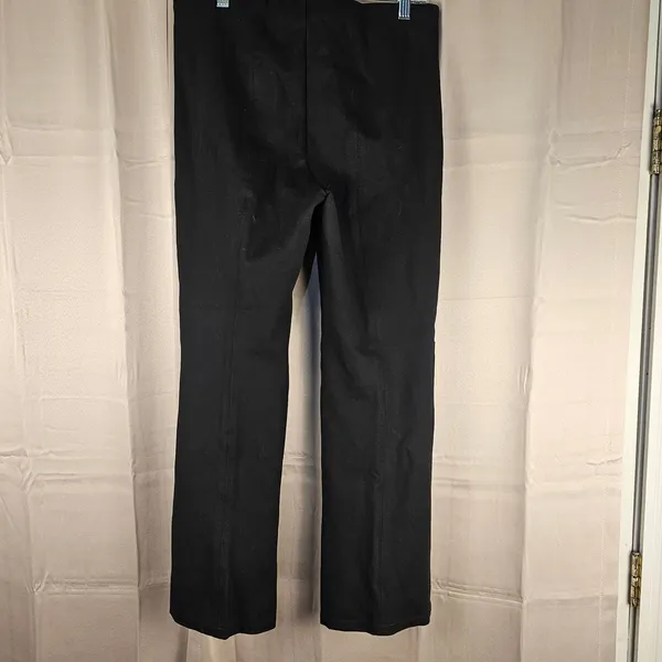 Maeve Anthropologie Womens‎ Black The Margot Kick Flare Crop Pants Medium - Image 2